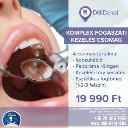 Komplex fogászati csomag